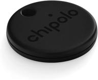 enhanced chipolo one (2020) - ultra loud water resistant bluetooth key finder (black) logo