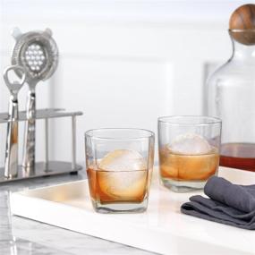 img 2 attached to 🧊 Tovolo Leak-Free, Slow-Melting 2.5-Inch Sphere Ice Molds With Sealable Silicone Lid, Anti-Tip Feature, Set of 2 Stackable Molds Ideal for Whiskey, Spirits, Liquor, Cocktails, Soda & More