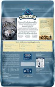 img 3 attached to 🐾 Blue Buffalo Wilderness High Protein, Natural Adult Dry Dog Food: Nutritious and Delicious Formula for Optimal Canine Health