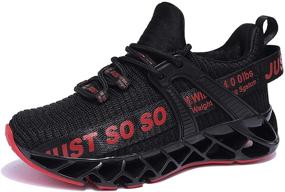 img 3 attached to 👟 Ultimate Performance: UMYOGO Breathable Lightweight Athletic Boys' Shoes