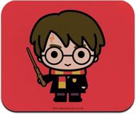 harry potter cute chibi character low profile thin mouse pad: a magical mousepad! logo