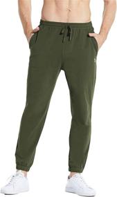 img 4 attached to BALEAF Joggers Sweatpants Pocketed Lightweight Sports & Fitness and Team Sports