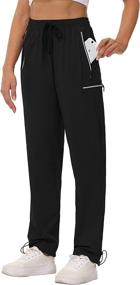 img 4 attached to 👖 Cakulo Women Golf Hiking Pants: Lightweight, Water Resistant, Loose Fit & Packed with Pockets - Perfect for Camping, Safari, Fishing!