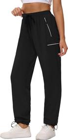 img 3 attached to 👖 Cakulo Women Golf Hiking Pants: Lightweight, Water Resistant, Loose Fit & Packed with Pockets - Perfect for Camping, Safari, Fishing!