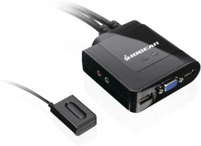 img 3 attached to 💻 IOGEAR GCS72MDPKIT: 2-Port VGA and Mini DisplayPort Cable KVM Kit with Audio