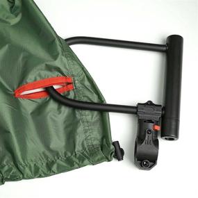 img 1 attached to 🚲 CyclingDeal Outdoor Bike Storage Cover - Large (L) Bike - Heavy Duty 190T Polyester Material, Waterproof for Mountain, Electric & Road Bikes, Dust Protection during Various Weather Conditions