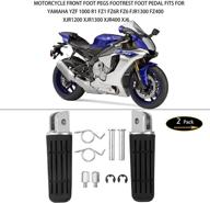 🏍️ передние ступеньки, подножки и педали для мотоцикла yamaha yzf 1000 r1 fz1 fz6r fz6 fjr1300 fz400 xjr1200 xjr1300 xjr400 xj6 логотип