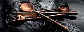 img 3 attached to 🌹 Mepra Rose Gold Cutlery Accessories