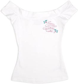 img 4 attached to Stitch Shoppe Loungefly Cinderella Emboridered Girls' Clothing for Tops, Tees & Blouses