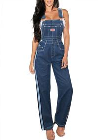 img 2 attached to 👖 HyBrid Women's Clothing PVJ6041 Stretch Overalls - Jumpsuits, Rompers & Overalls Collection
