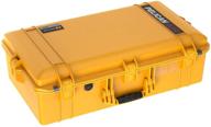 pelican air 1605 case no foam (2020 edition with push button latches) - yellow (016050-0011-240) logo