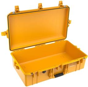 img 3 attached to Pelican Air 1605 Case No Foam (2020 Edition With Push Button Latches) - Yellow (016050-0011-240)