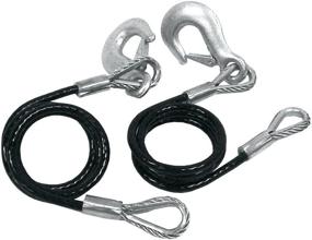 img 1 attached to 🔒 Reese Towpower 7007500 Black Safety Cable - 40 Inch