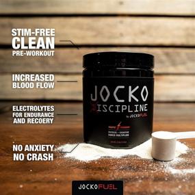 img 2 attached to 💪 Jocko Discipline Pre-Mission Dietary Supplement - All-Natural Pre-Workout Powder - Tropic Thunder Flavor - 202g (7.1oz) Workout Supplements