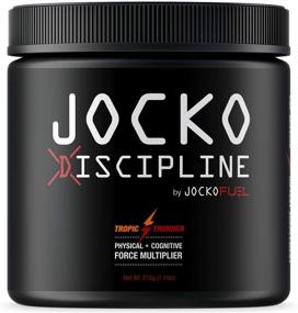 img 4 attached to 💪 Jocko Discipline Pre-Mission Dietary Supplement - All-Natural Pre-Workout Powder - Tropic Thunder Flavor - 202g (7.1oz) Workout Supplements