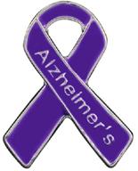 🧠 alzheimer's awareness lapel pins - raise funds for a cause logo