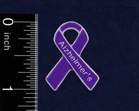 img 1 attached to 🧠 Alzheimer's Awareness Lapel Pins - Raise Funds for a Cause