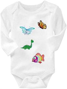 img 2 attached to Butterfly Dinosaur Animal Iron on Patches Applique: Cute Cartoon Designs for Kids' DIY Clothing - 4 Set