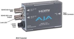 img 1 attached to 🔄 AJA HA5 Converter: HDMI to SD/HD-SDI Video and Audio Solution