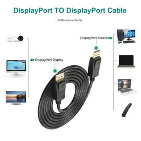 img 2 attached to DisplayPort Benfei Display Gold Plated Compatible Industrial Electrical