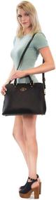 img 2 attached to 👜 Dasein Handbags Satchel Shoulder Briefcase: Stylish Women's Handbags & Wallets