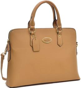 img 4 attached to 👜 Dasein Handbags Satchel Shoulder Briefcase: Stylish Women's Handbags & Wallets