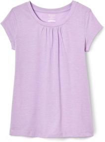img 2 attached to French Toast Crewneck T Shirt Trellis Girls' Clothing and Tops, Tees & Blouses