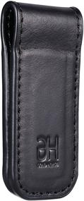 img 3 attached to Magnetic Genuine Leather Business Holder: Essential Men's Accessories for Wallets, Card Cases, and Money Organizers