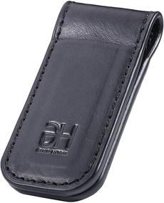 img 2 attached to Magnetic Genuine Leather Business Holder: Essential Men's Accessories for Wallets, Card Cases, and Money Organizers