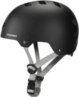 🛹 maunaben adult youth skateboard bike helmet - optimal safety gear for skating logo