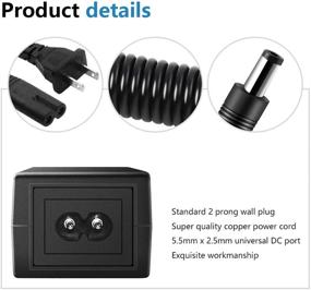 img 1 attached to 🔌 SHNITPWR 12V 5A Power Supply Adapter: Perfect for 5050 3528 LED Strip Lights, 3D Printers, CCTV Security Systems, and LCD Monitors