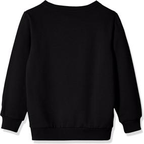 img 2 attached to Soft Brushed Fleece Slouchy Crewneck Sweatshirt for 👕 Boys or Girls 4-12 Years - Kid Nation Kids