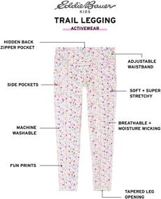 img 3 attached to 👧 Eddie Bauer Girls Leggings Stretch: Stylish Girls' Clothing for Ultimate Comfort