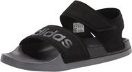 adidas youth adilette metallic sandal unisex shoes for boys логотип