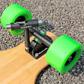 img 2 attached to 🛹 Vanpro All-in-One Skate Tool: Multi-Functional Portable Skateboard Accessory with T-Type Allen Key and L-Type Phillips Head Wrench Screwdriver