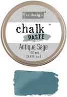 🎨 prima marketing inc. redesign chalk paste in antique sage: a must-try product for all crafting enthusiasts! logo