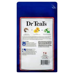 img 2 attached to 💆 Dr. Teal's Epsom Salt - Muscle Recovery Soak - Whole Body Relief with Arnica, Menthol, Eucalyptus - 2.5lb Bag (Pack of 3): Ultimate Relaxation and Revitalization