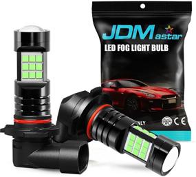 img 4 attached to 🔵 Ice Blue JDM ASTAR Extremely Bright PX Chips H10 9145 9140 LED Fog Light Bulbs: Illuminate the Road with Superb Brilliance!