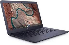 img 3 attached to 🔵 HP 14" Lightweight Chromebook with AMD A4-Series Processor, 4GB RAM, 32GB eMMC Storage, Webcam, WiFi, Chrome OS | Google Classroom & Zoom Compatible | Navy/Legendary Accessories