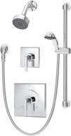 duro shower/hand shower unit, chrome - symmons 3605-h321-v: the perfect combination of style and functionality logo