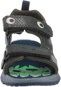 img 3 attached to 👟 Carters Cade Toddler Sandals with Light-Up Feature