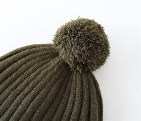 img 1 attached to 🧢 Cozy and Stylish: Home Prefer Toddler Boys Kids Knit Winter Hat with Warm Fleece Lining