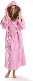 img 1 attached to 🛁 Ultimate Comfort and Style: PARADOR Length Hooded Bathrobe Turkish