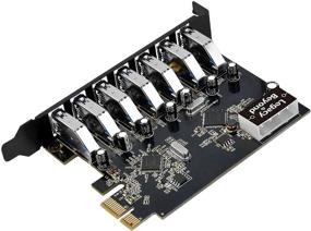 img 3 attached to 💻 Плата SIIG серии Legacy and Beyond PCIe to USB 3.0 на 7 портов PCI Express для внешнего хоста PCIe с поддержкой UASP.