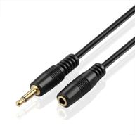 🔌 tnp 3.5mm mono extension (6ft): 12v trigger, ir infrared sensor receiver extension - audio cable cord for home theater logo