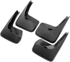 img 2 attached to A-Premium Splash Guards Mud Flaps for Chrysler Town & Country 2011-2017 and Dodge Grand Caravan 2011-2019 Van - Front & Rear 4-PC Set, No Running Boards Compatible