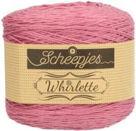 🌹 пряжа whirlette scheepjes (859 - розовый) логотип