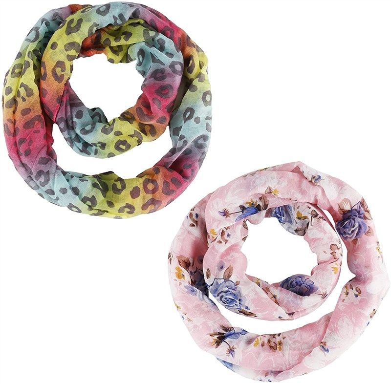 kids boys scarves lightweight wrap purple geometry girls' accessories for fashion scarves 로고
