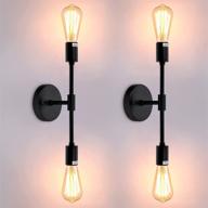 industrial wall sconces set of 2 логотип