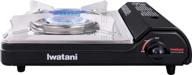 🔥 iwatani cassette feu butane va-30 camp stove - reliable and portable cooking solution in black logo